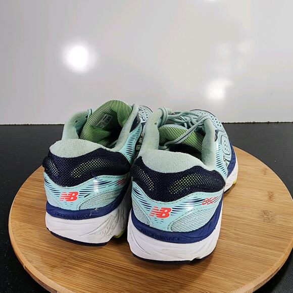 Womens New Balance 860 Sz 10 009435 Green Blue Running Athletic Sneakers Shoes - Picture 6 of 9